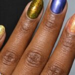 25 short nail ideas for March capturing playful spring energy with vibrant tones and modern minimalist patterns
