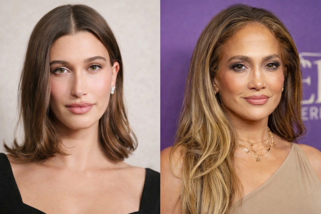 Milky brunette hair trend