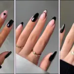 30 Black Nail Designs Perfect For a Modern Moody Almost Spring Manicure