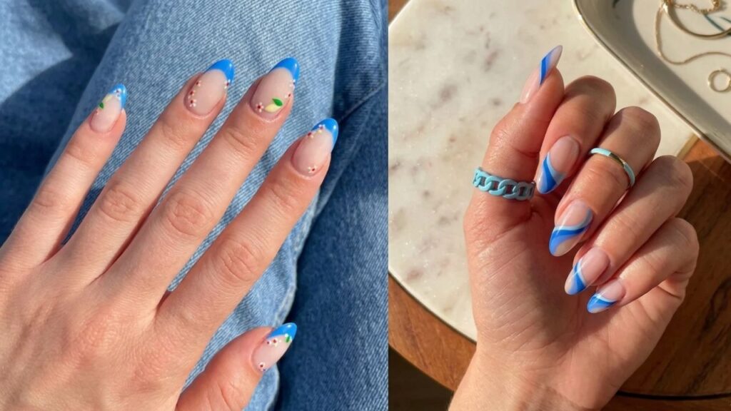 Blue Nails Trend Grows