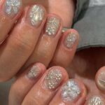 Pearl petals molten tulips and 23 more floral nail designs creating the prettiest spring manicures everywhere