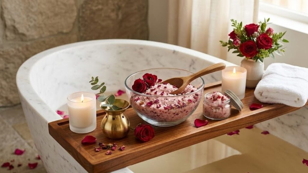 Create a Luxurious Home Spa Bath
