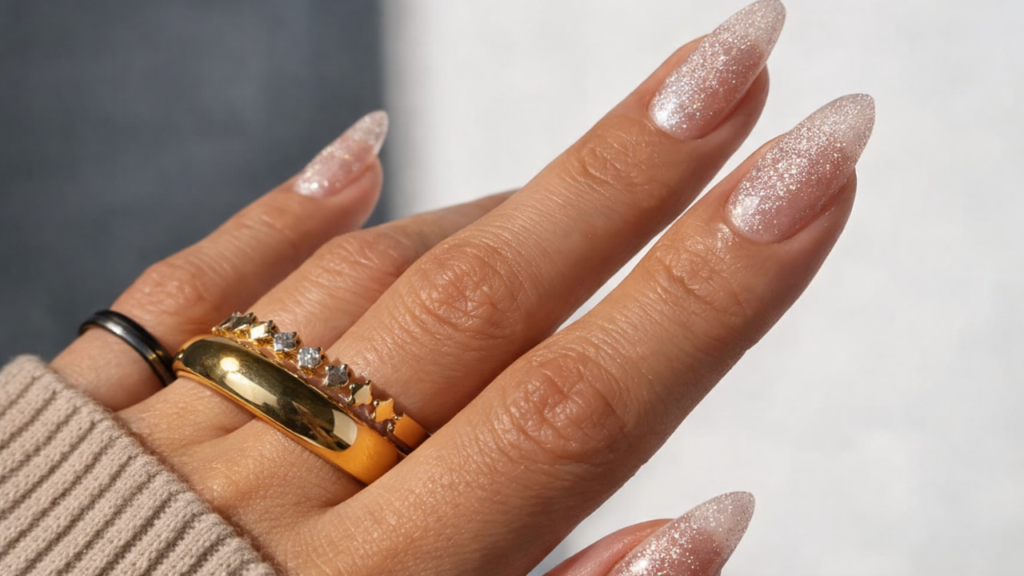 velvet manicure designs