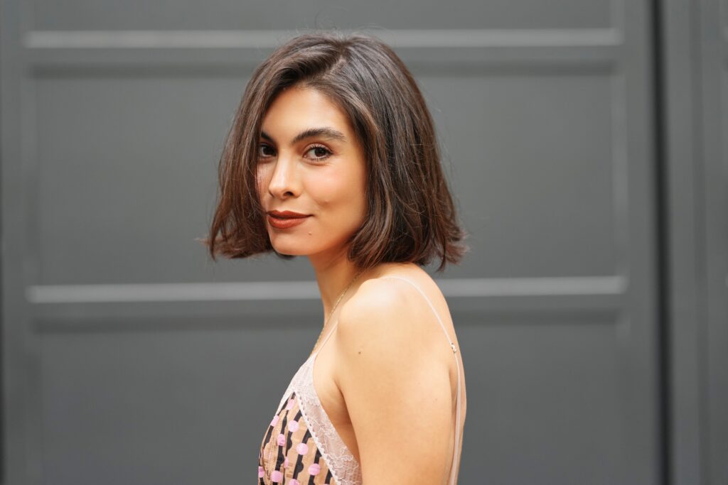 Kicktail Bob Haircut